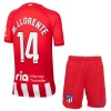 Oficiální Fotbalový Dres Atlético Madrid M. Llorente 14 Domácí 2023-24 pro Děti